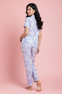 Zivame Buttersoft Knit Poly Pyjama Set - Blanc De — thumbnail 3